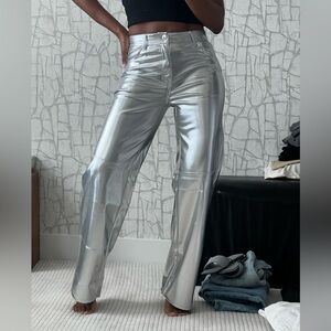 Bershka Silver Pants